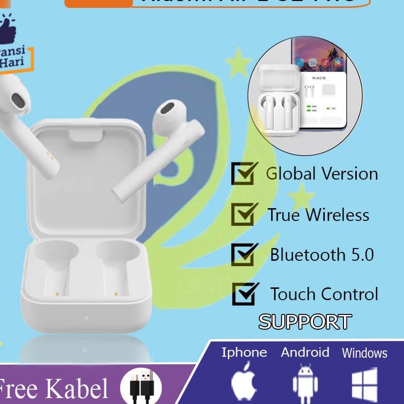Dijamin Ori XIAOMI AIR 2 SE XIOMI TRUE WIRELESS BLUETOOTH HEADSET AIRDOTS SE TWS BASIC 2