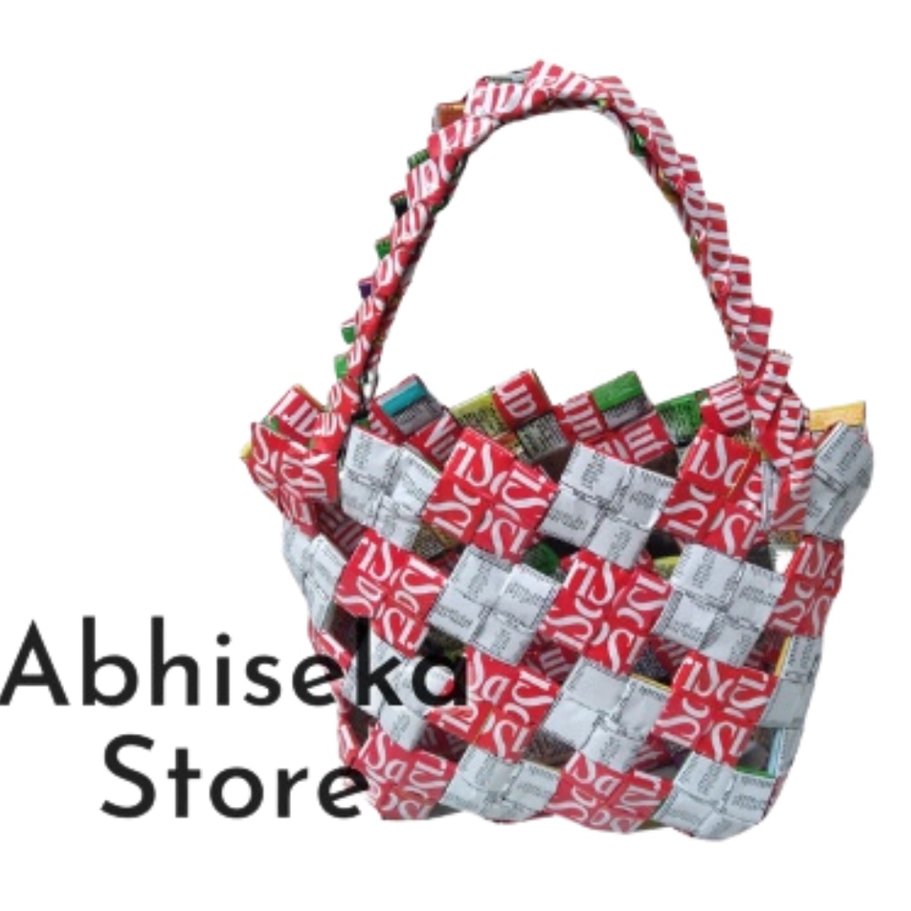 Tas HP dari Bungkus Kopi Kerajinan Tangan Unik - Toko Abhi