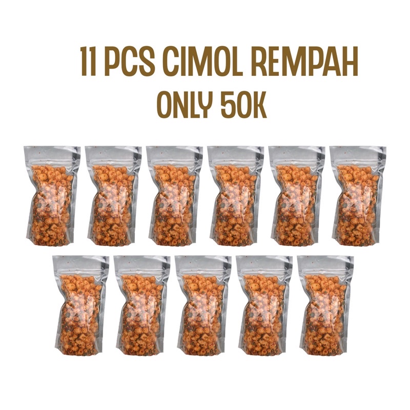 

cimol kering 11pcs 50k
