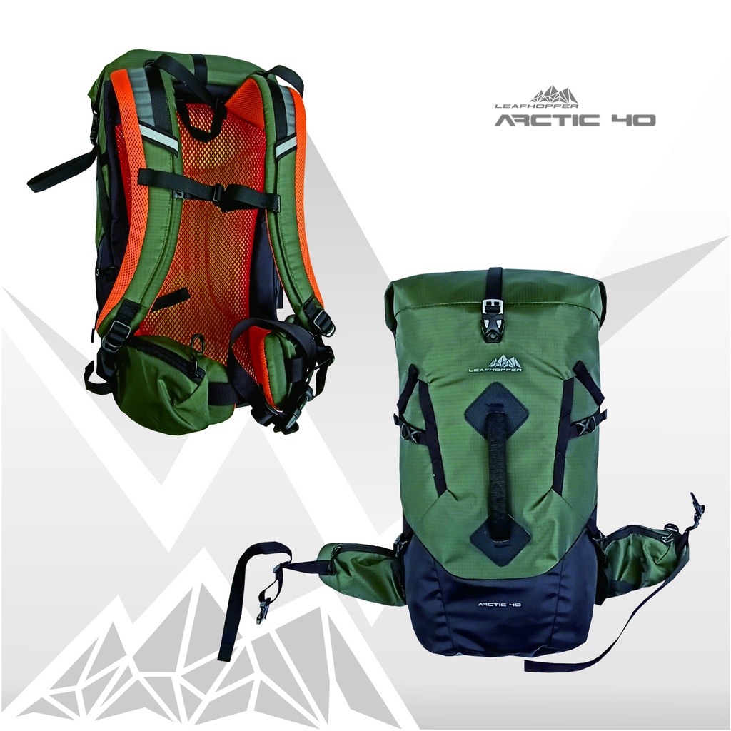 BACKPACK ROLLTOP TAS LEAFHOPPER 40L TAS DAYPACK PRIA WANITA