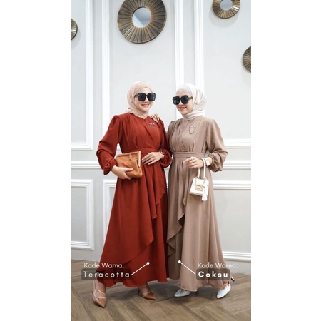 ZAIRA DRESS/DRESS CRINCKLE