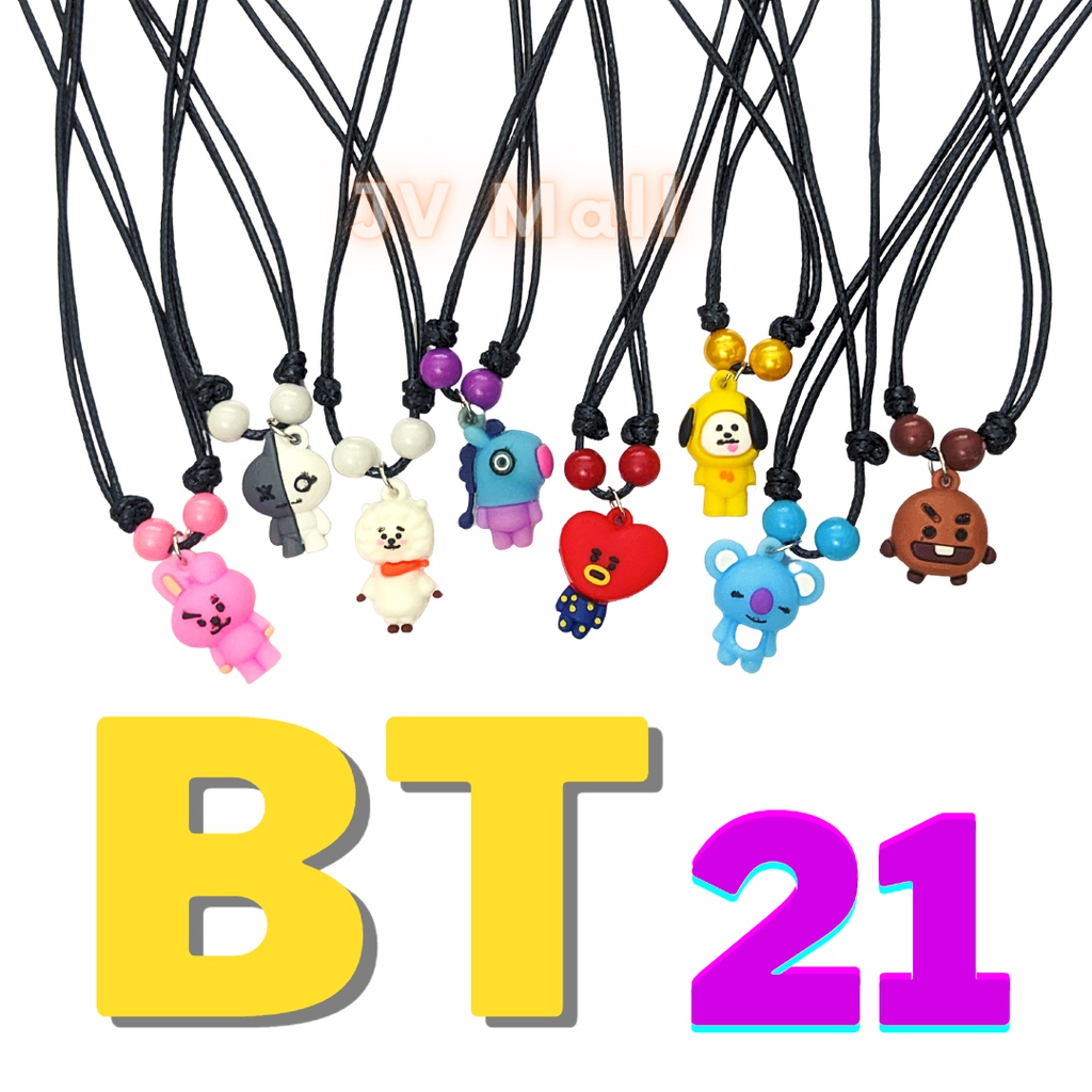 KALUNG BTS KALUNG BT21 3D Kalung Anak