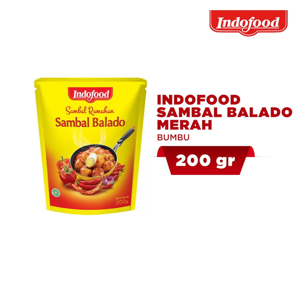 

Sambal Indofood balado Merah 200 g