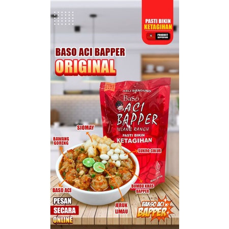 

baso aci bapper varian original