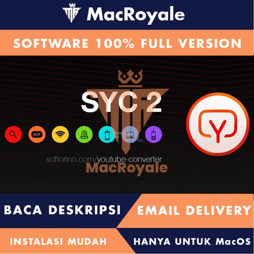 [MacOS] Softorino YouTube Converter PRO Full Version Lifetime Full Garansi