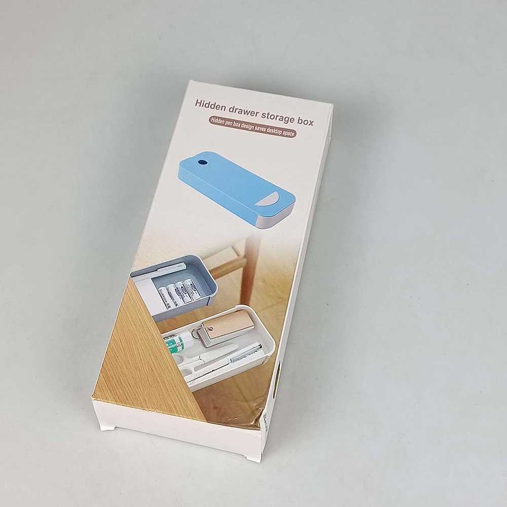 (BISA COD) FTIHSHP Staca Laci Meja Storage Box Case Desk Sticky Adhesive - STA03