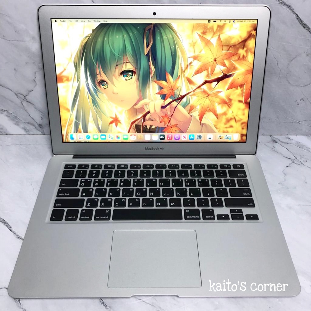 LAPTOP MACBOOK AIR  2017 CORE I5.1,8 GHZ - LAYAR 13,3 INCH - cocok untuk kuliah/ kerja