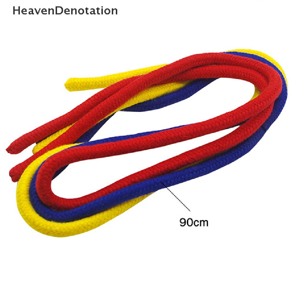 [HeavenDenotation] Tiga String Tali Sambung Trik Sulap Merah Kuning Biru Magic Rope Close Up HDV