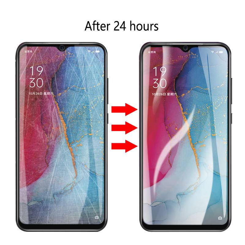 3pcs Film Hydrogel Untuk OPPO Realme C3 C12 C15 C17 C2 C20 C20A C21Y C21 C25 C25Y C25S C35 Pelindung Layar HD Untuk OPPO Realme V13 V15 V11 C11 2021 Film