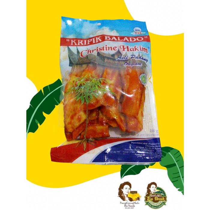 

Terlaris ✨ -Keripik Singkong Balado Christine Hakim2.2.23