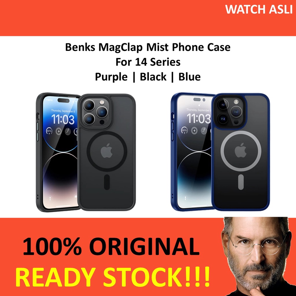 Benks MagClap Mist Phone Case fot iPhone 14 Pro Max 14 Pro 14+ Plus