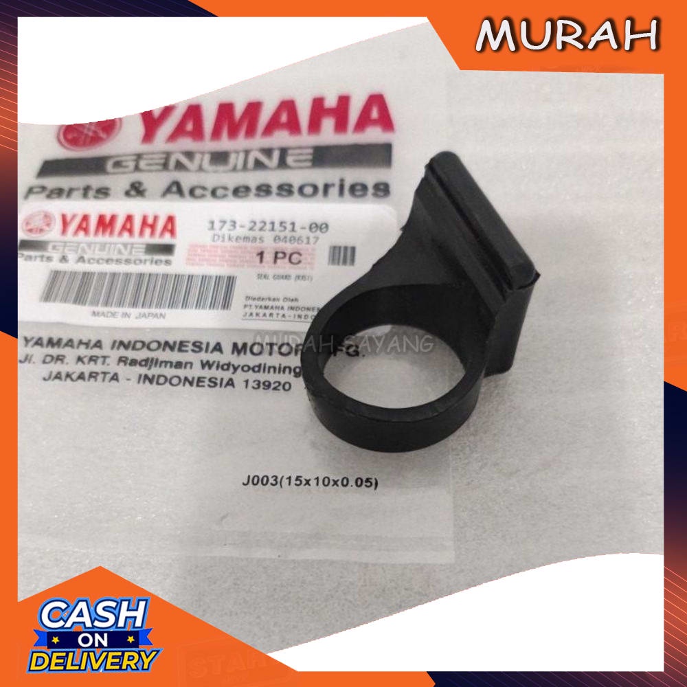 Karet tatakan bantalan rantai BULAT swing arm fork Yamaha RXS - RX100 - RX special - RX 100 - YT115 