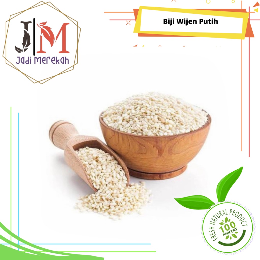 

[JM SoFresh] - Biji Wijen Putih / Bijan Putih / White Sesam