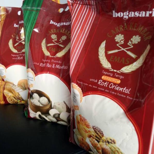 

✤ (Cargo&Regular) Terigu Cakra Kembar Emas Roti/Roti Oriental/Pao dan Mantao 5kg ◊
