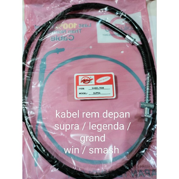 kabel rem depan supra / grand / legenda / win / smash lama