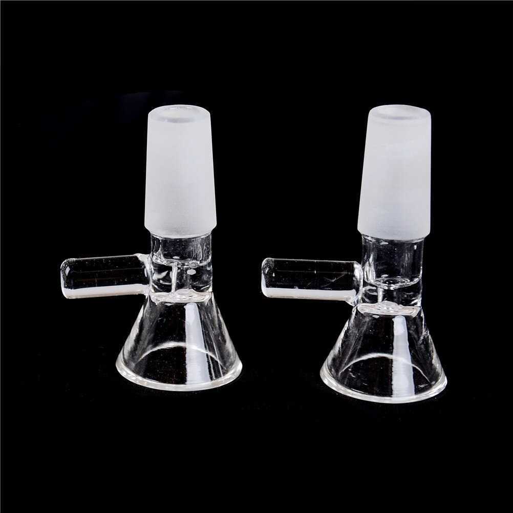 Saringan Corong Kaca Lab Kimia Borosilicate With Handle 14mm GG 17