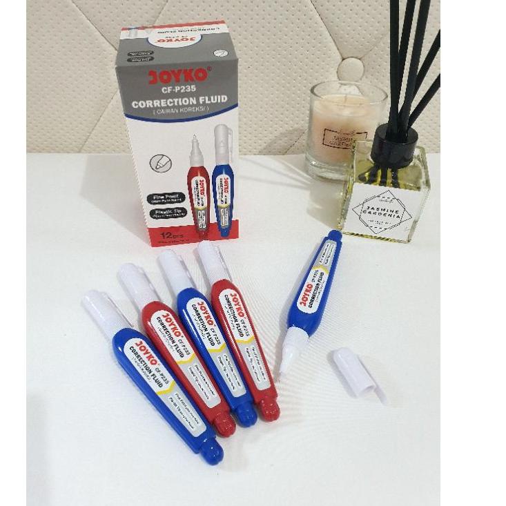 

Get Surprise (12pc) tipex JOYKO mini kecil CF-P235/correction fluid/tip-ex pen mini