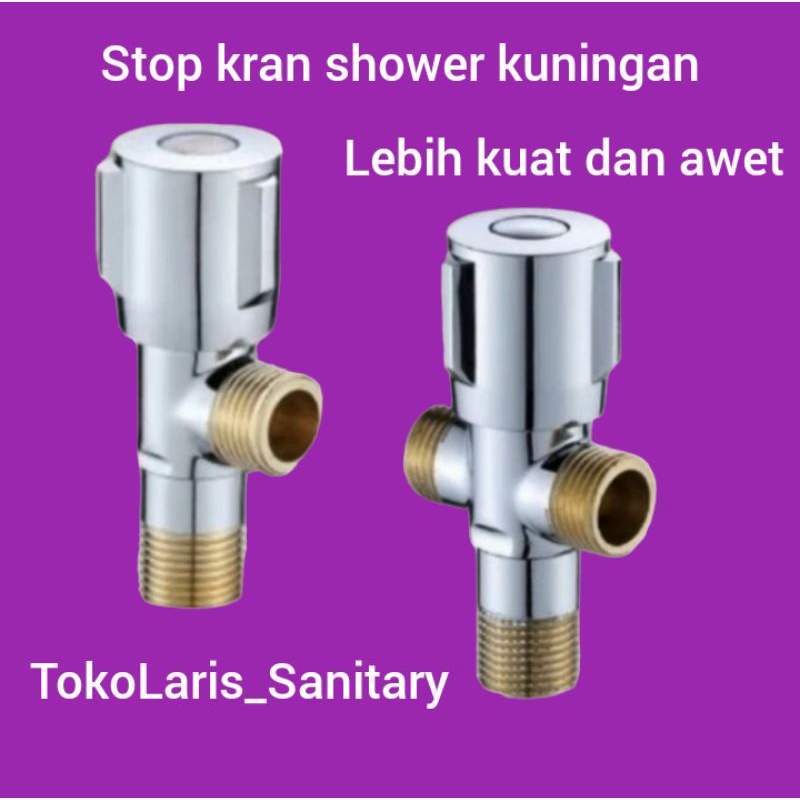 STOP KRAN SHOWER KUNINGAN/KRAN SHOWER CLOSET/KRAN SHOWER MANDI