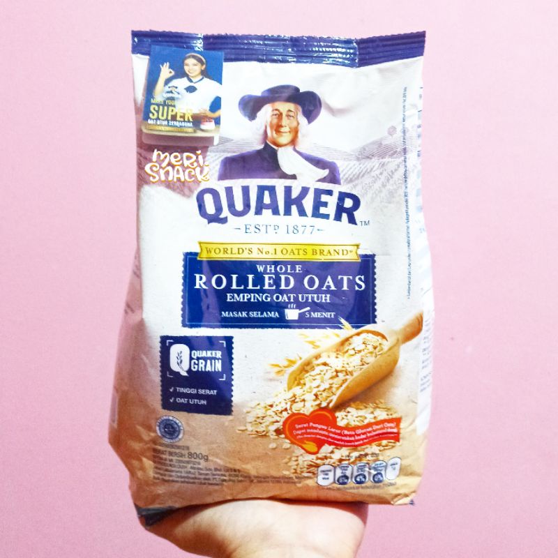 

Quaker Rolled Oats 800gr
