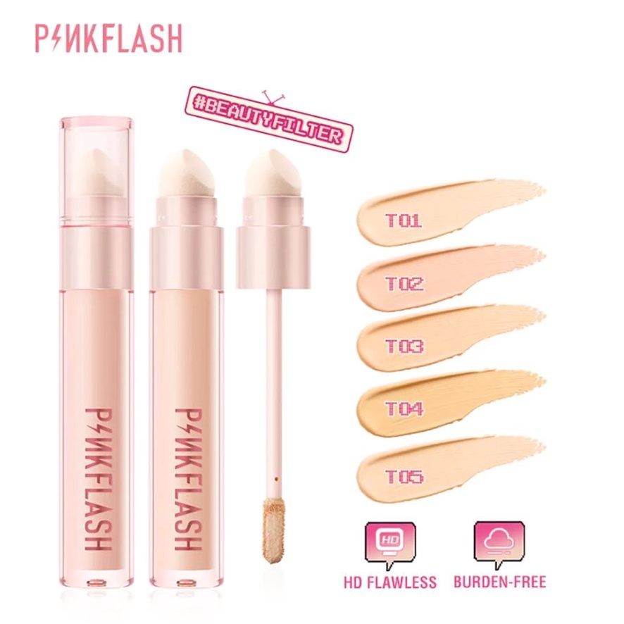 (READY &amp; ORI) Pinkflash Pink Flash Lasting Matte Concealer (New Function) PF F04