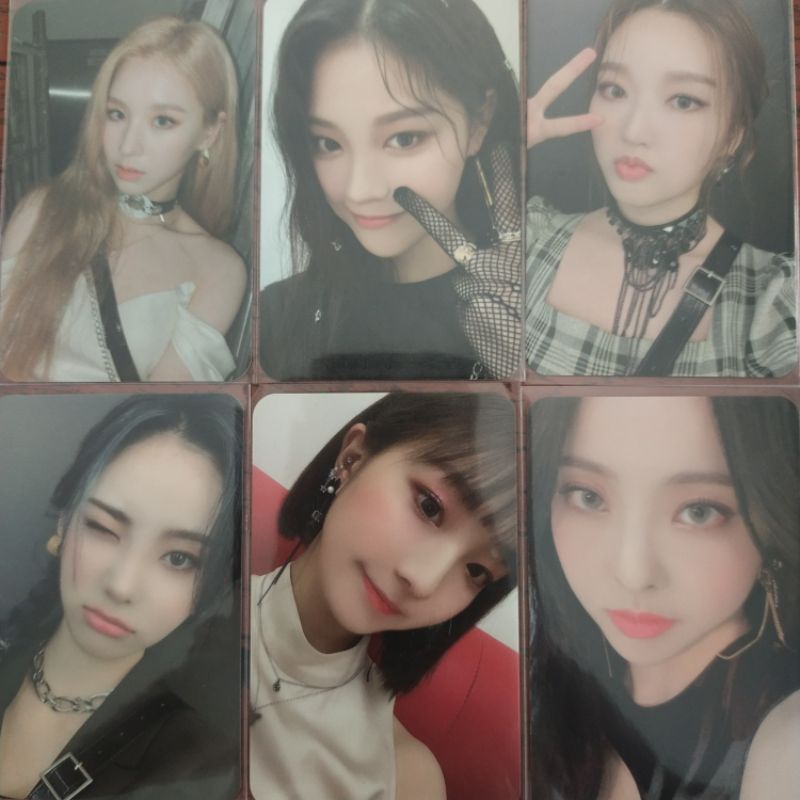Photocard Official Loona PTT paint the town [ & ] Jinsoul Vivi Gowon