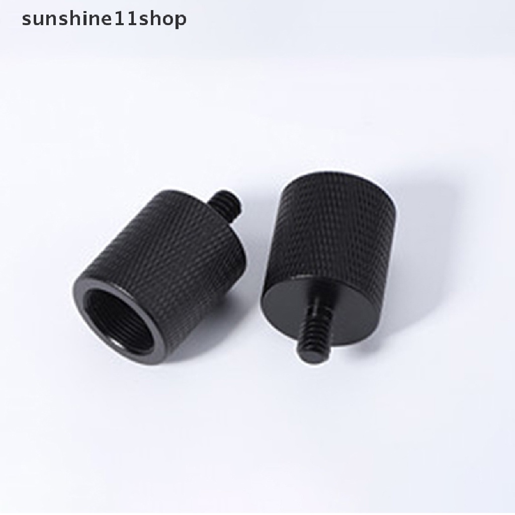 Sho5/8-27 Ke 1/4 3/8 Screw Microphone Holder Konversi Sekrup Mic Stand Monopod Tripod Adapter Mount Sekrup Untuk Lampu Flash N