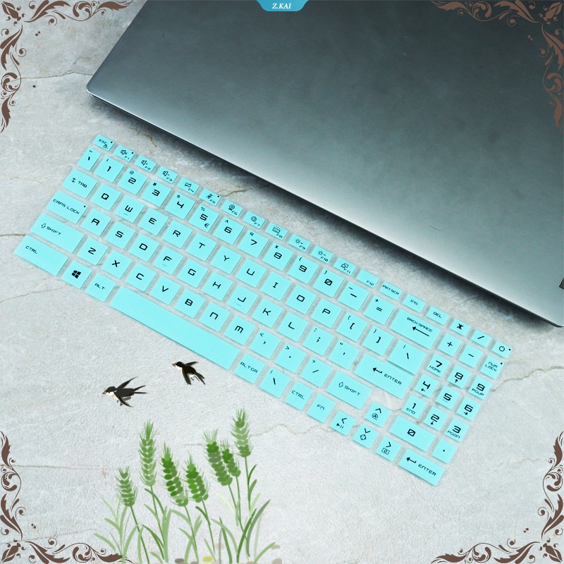 Pelindung keyboard Laptop Anti Air 15.6-inch Microstar Guo-jia MSI Sword15 GF66/Pulse GL66 keyboard Laptop silicone cover Masker Debu [ZK]