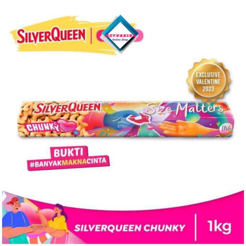 Silverqueen Coklat Chunkybar King 1kg