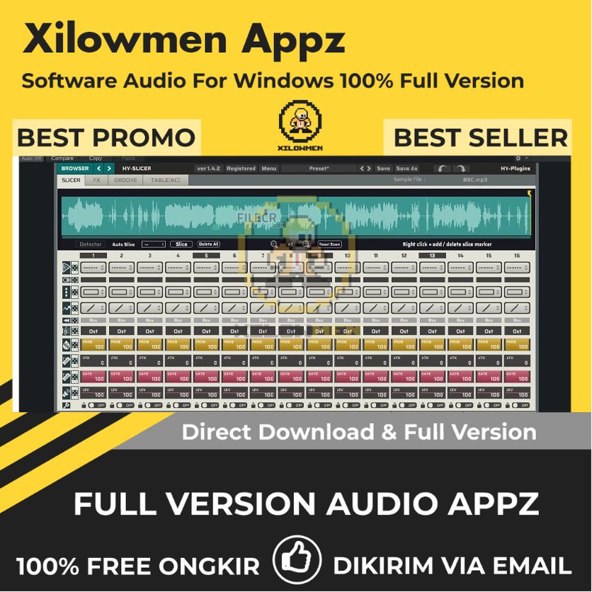 [Full Version] HY-Plugins HY-Slicer Pro Lifetime Audio Software WIN OS