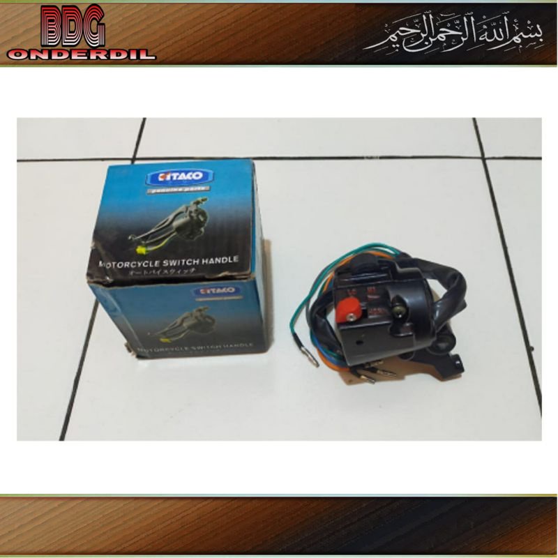 Saklar Kiri GLK - GL100K - GL 100 K / Holder Tombol Set Assy Switch Handle / LH / Kitaco