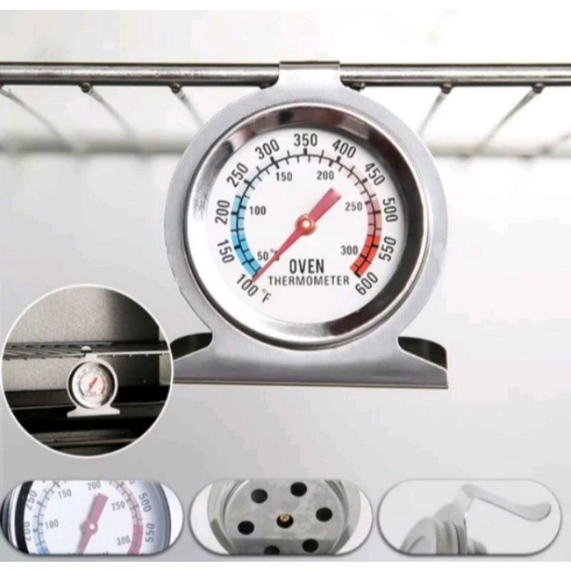 Termometer Oven Termometer Alat Ukur Suhu Panas Oven 300 Derajat Celcius Berkualitas