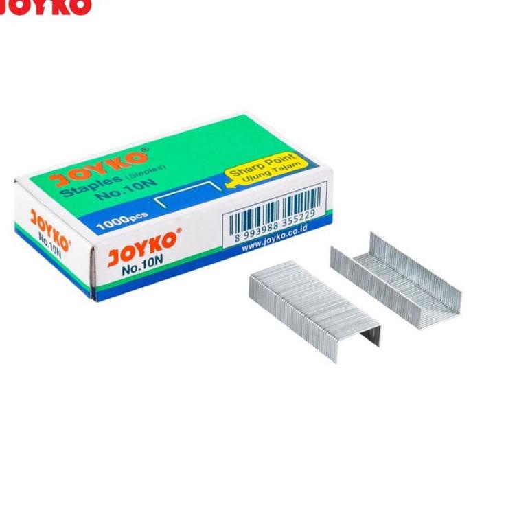 

Hadir Terbaru Isi staples Joyko No.10 ( 1pak/20 kotak )