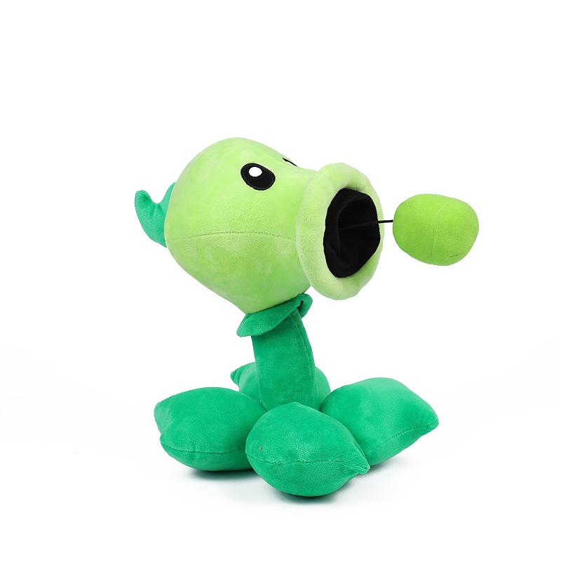 Tanaman Pemanjang Ukuran Besar 55cm vs. Zombies PVZ Mainan Boneka Lembut Kartun Lembut Boneka Mewah Mainan Boneka Plushie Hadiah Xmas Untuk Anak-Anak