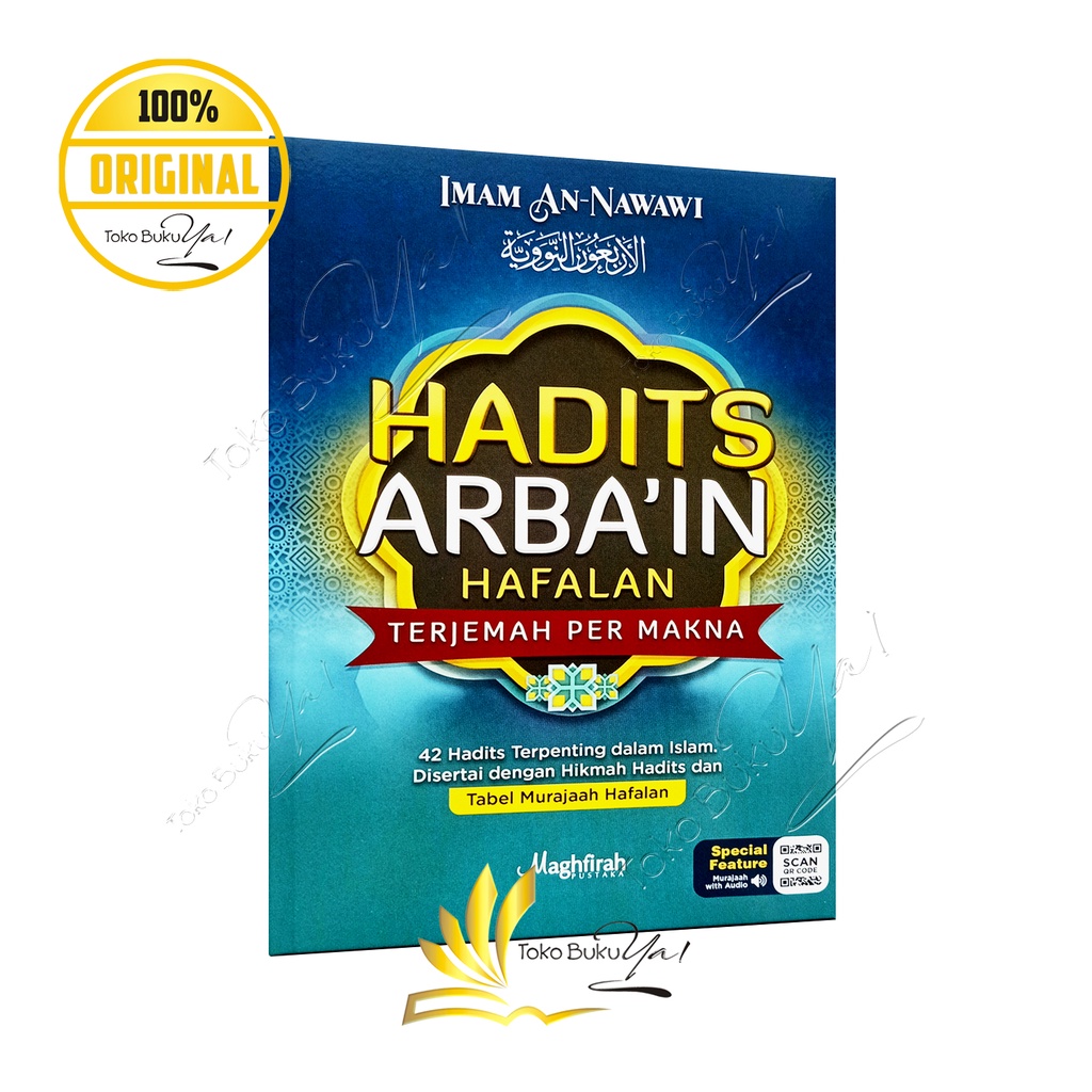 Hadits Arbain Hafalan Terjemah Per Makna - Maghfirah Pustaka