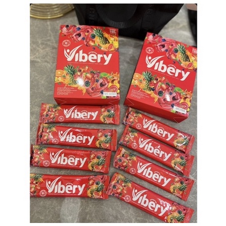 VIBERY FIBER DETOX DRINK NO SUGAR BPOM 10 Sachet