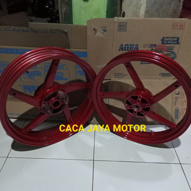 Velg pelek racing Tapak lebar ring 17 Scorpio PNP Vixion old