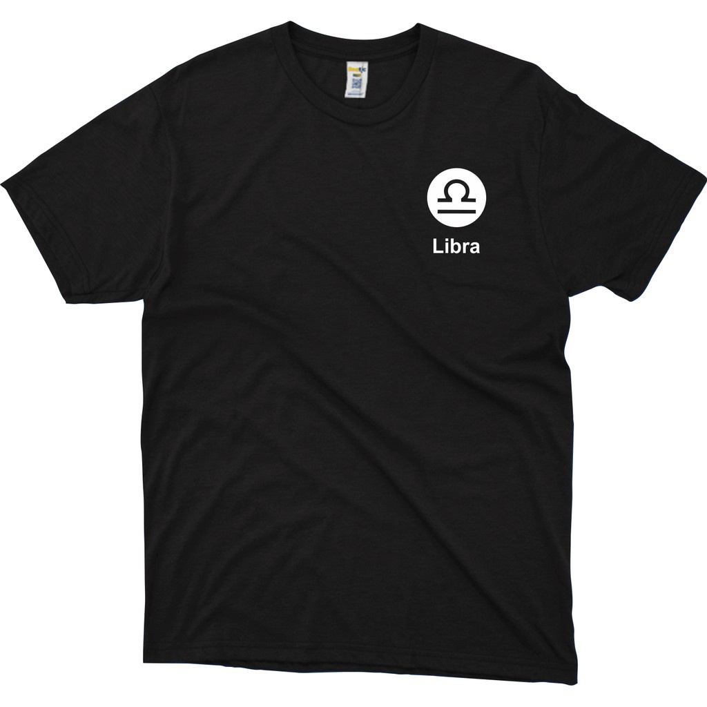 kaos zodiak LIBRA / kaos t shirt baju pria distro keren simple kata kata lucu plesetan jawa sunda