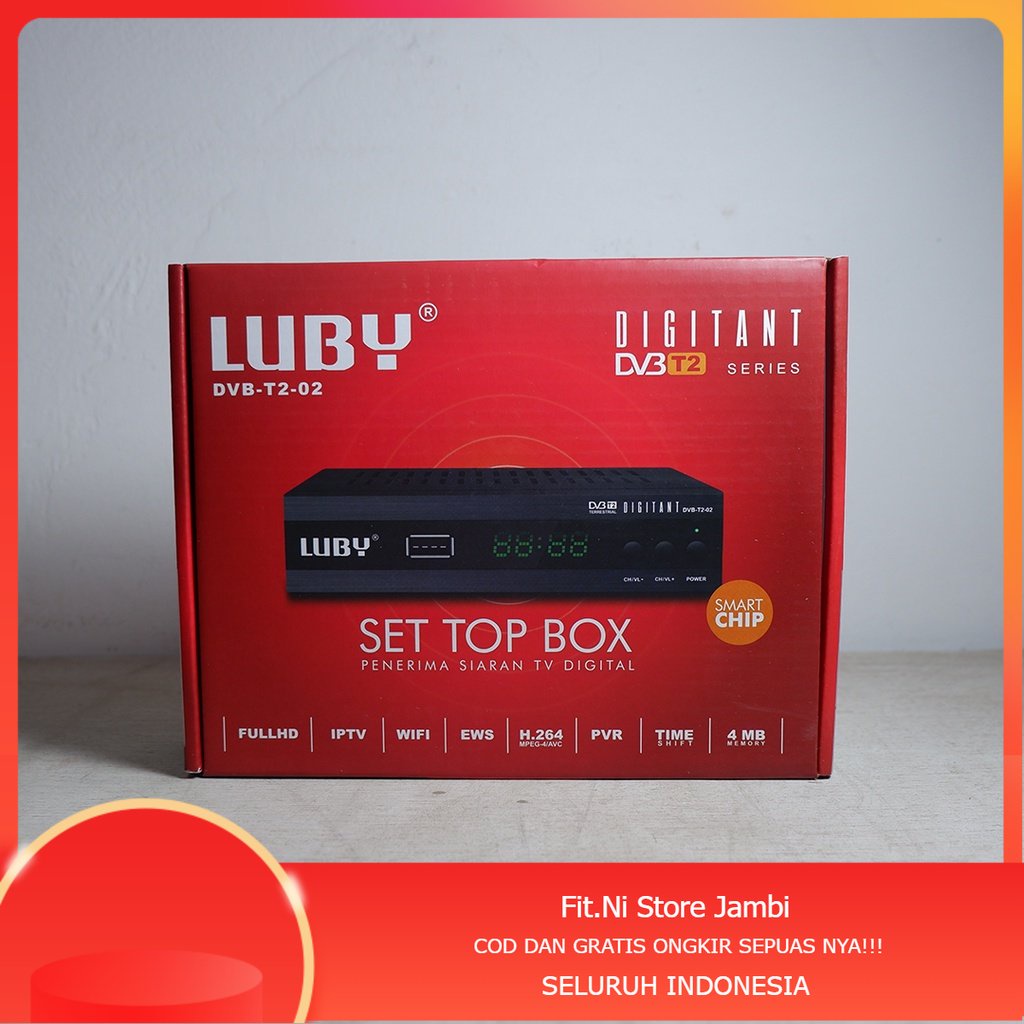 Set Top Box Murah Luby DVB-T2-02 / DVB-T2-01