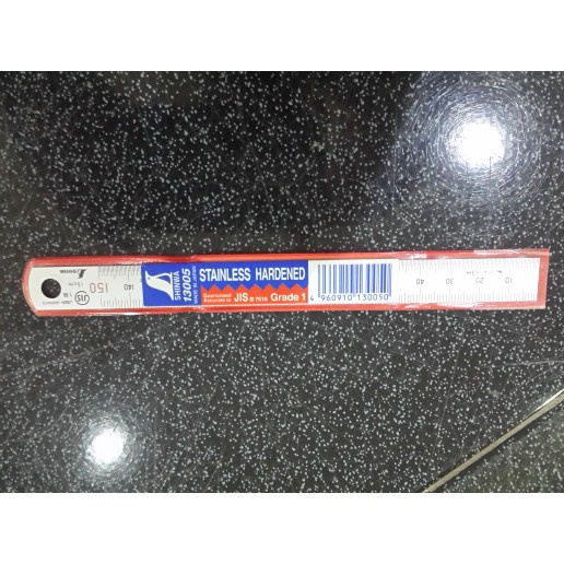 

BISA COD Penggaris STAINLESS STEEL 15 CM SHINWA