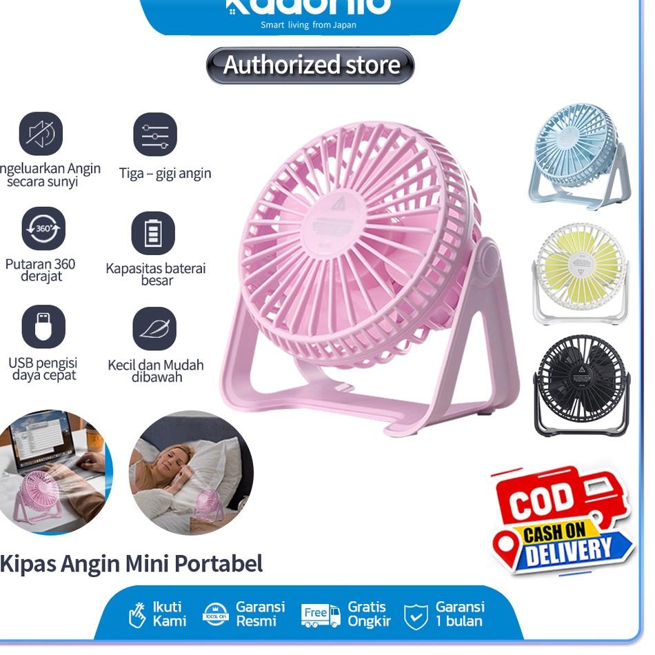 Terbaru Kadonio Kipas Mini USB untuk kipas angin meja keeja kipas angin kecil pelajar asrama camping