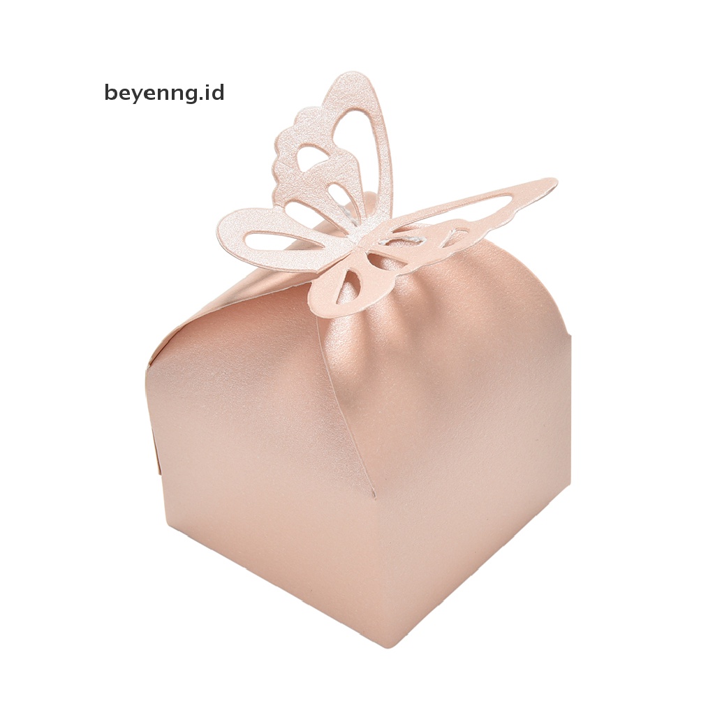 Beyen 10pcs Kotak Kue Permen Hadiah Nikmat Gaya Kupu-Kupu Untuk Pesta Pernikahan Baby Shower  10x Kupu-Kupu Kue Pernikahan Nikmat Hadiah Kotak Permen Baby Shower Bapenings Bags  Pantat 10Pcs