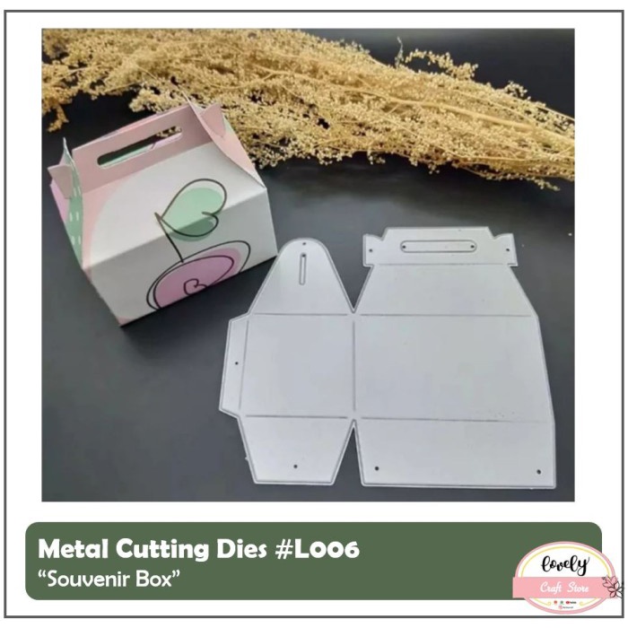 

Terlaris Metal Cutting Dies Wedding Souvenir Candy Box Cards, Scrapbook, Sizzix