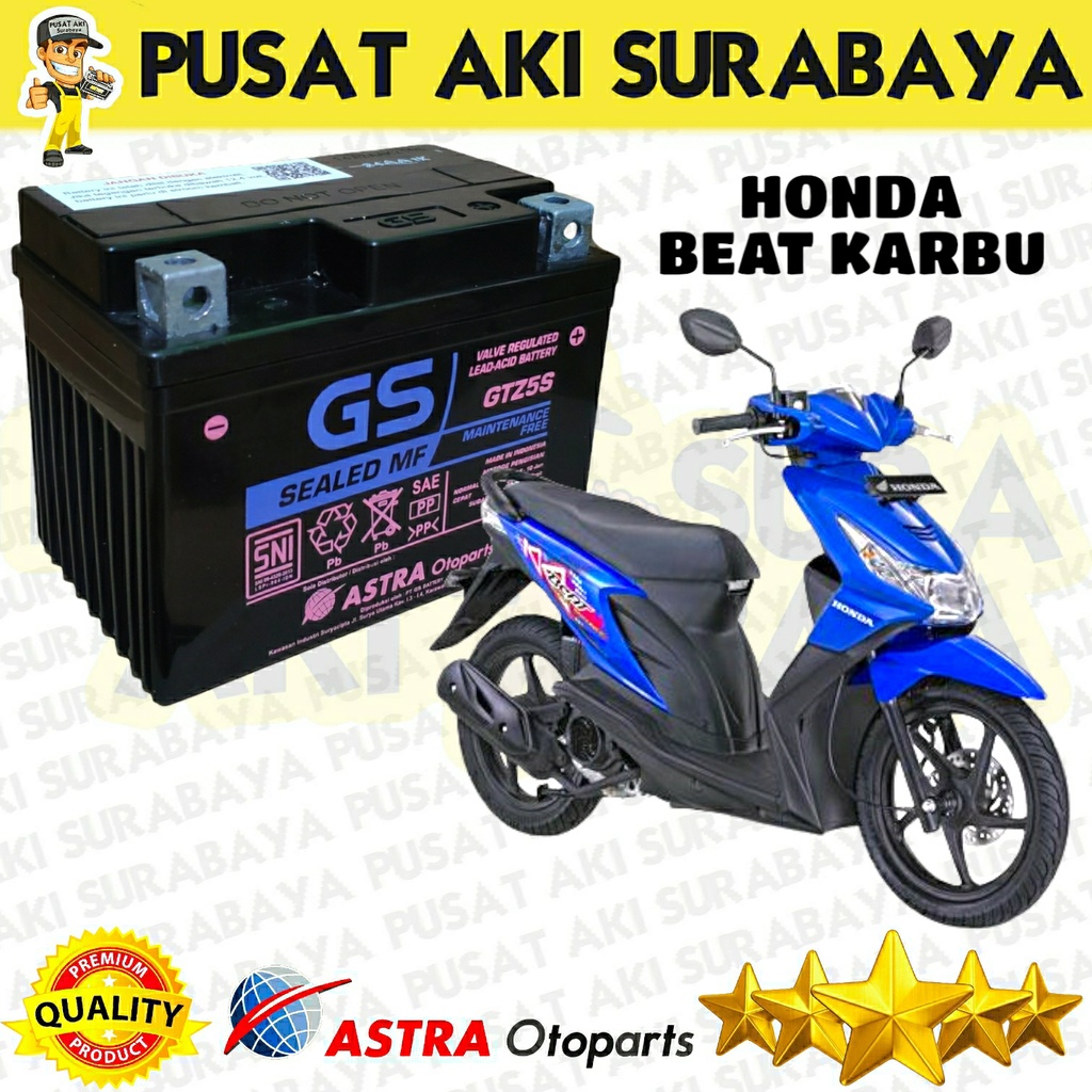 ORIGINAL ACCU KERING GS ASTRA GTZ5S HONDA BEAT OLD DAN NEW 12 VOLT AKI BERKUALITAS TINGGI TAHAN LAMA MTZ5S YTZ5S YTZ4V DTZ5S