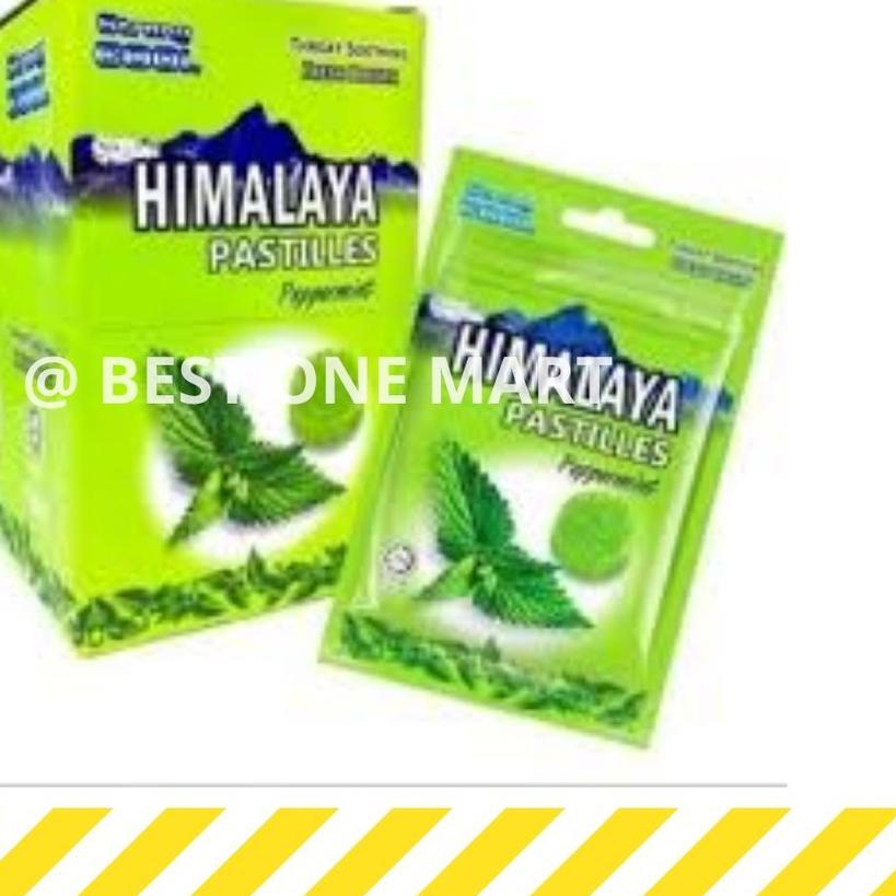 

♞ Himalaya Pastilles Peppermint / Permen Mint Himalayan Pastiles Isi 12 ◙