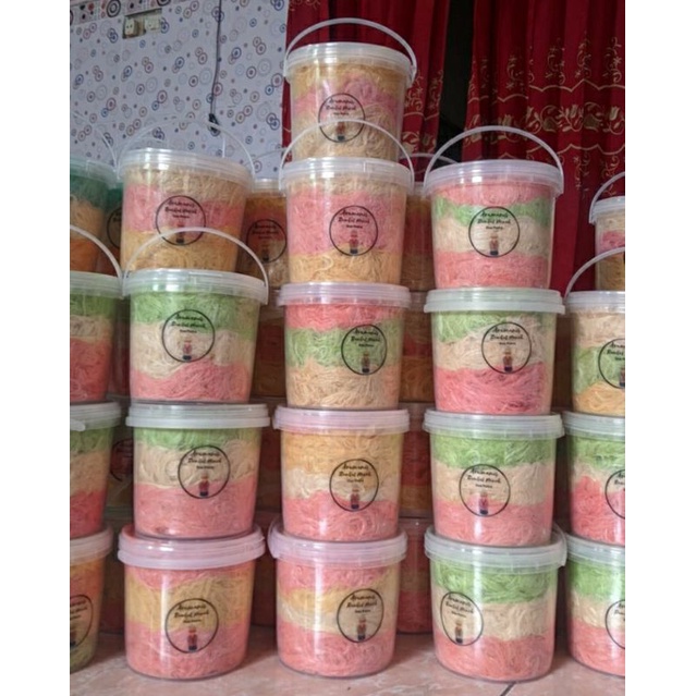 Arum manis/ rambut nenek 450g toples timba