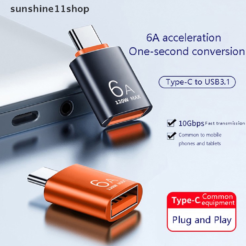 Sho Adaptor USB 3.0 To Type C OTG To USB C USB-A To Micro USB Type-C Konektor N