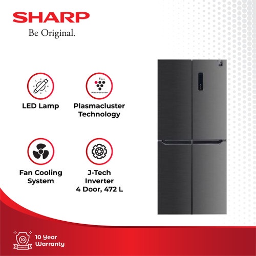 SHARP KULKAS 4 PINTU SJIF50PMDS (PALEMBANG)