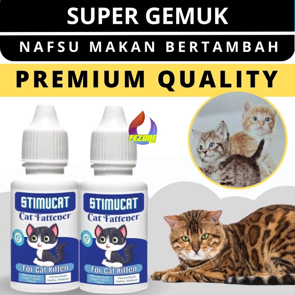 PENAMBAH NAFSU MAKAN KUCING FEZONE