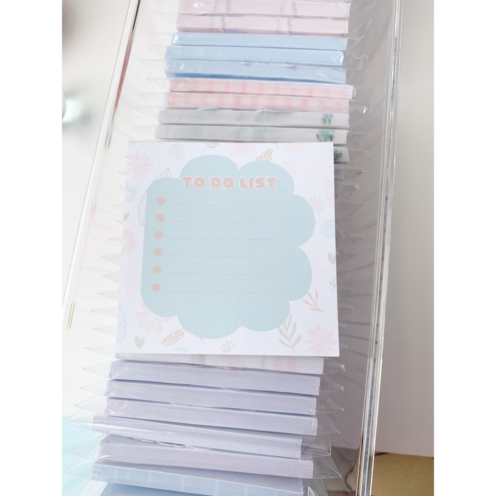 【GOGOMART】Kertas Memo Memopad Memo Notepad / Memo Catatan Bukan Sticky Notes Tempel - MM023 MM024