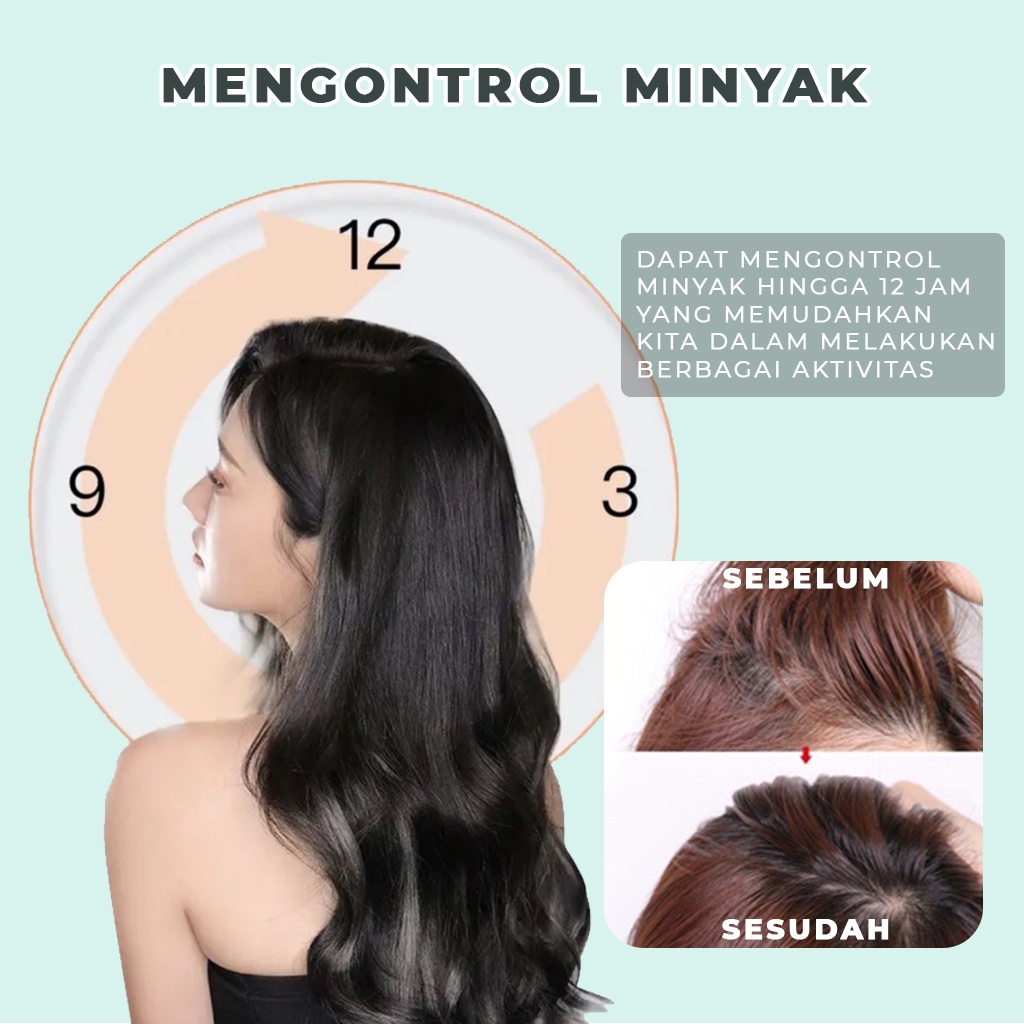 Dry Shampoo Semprotan Rambut Kering Hair Spray Pengembang Menghilang Minyak Di Rambut Anti Lepek Hemat Tempat Mudah Di Bawa |GROSIRXPRESS